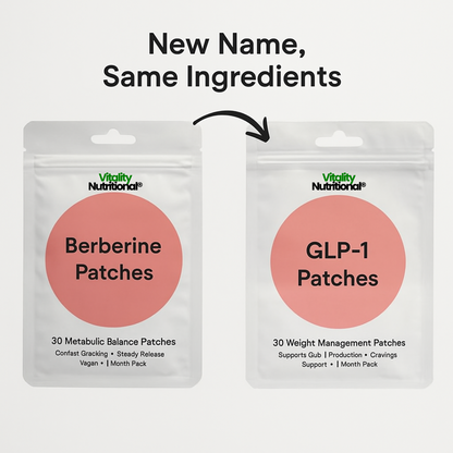 Premium Transdermal Berberine Patches: Natural Blood Sugar & Metabolism Support